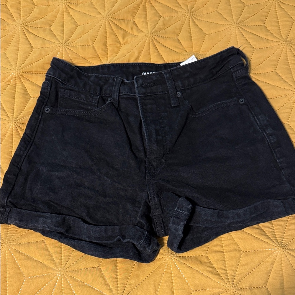 Old Navy Black Jean Shorts for Women